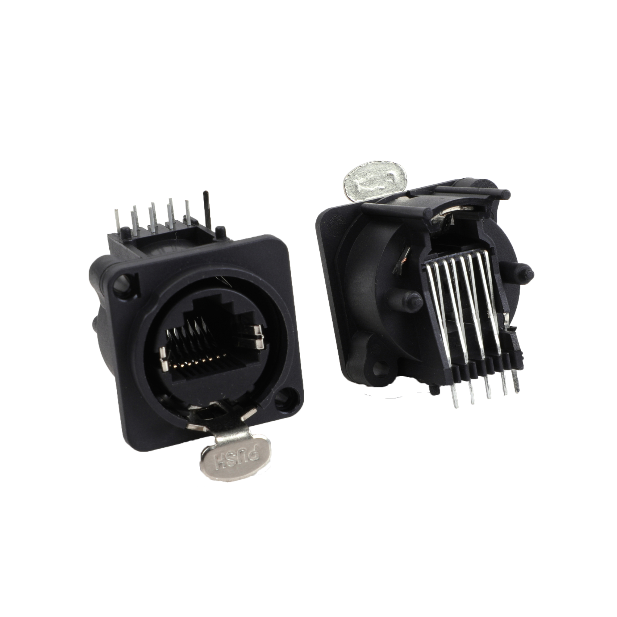 Full analysis of self-locking RJ45 connector
