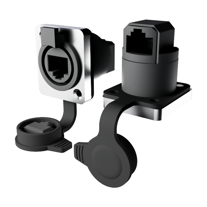 Full analysis of self-locking RJ45 connector