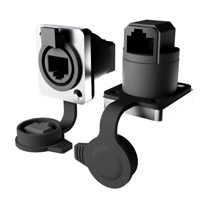 Full analysis of self-locking RJ45 connector