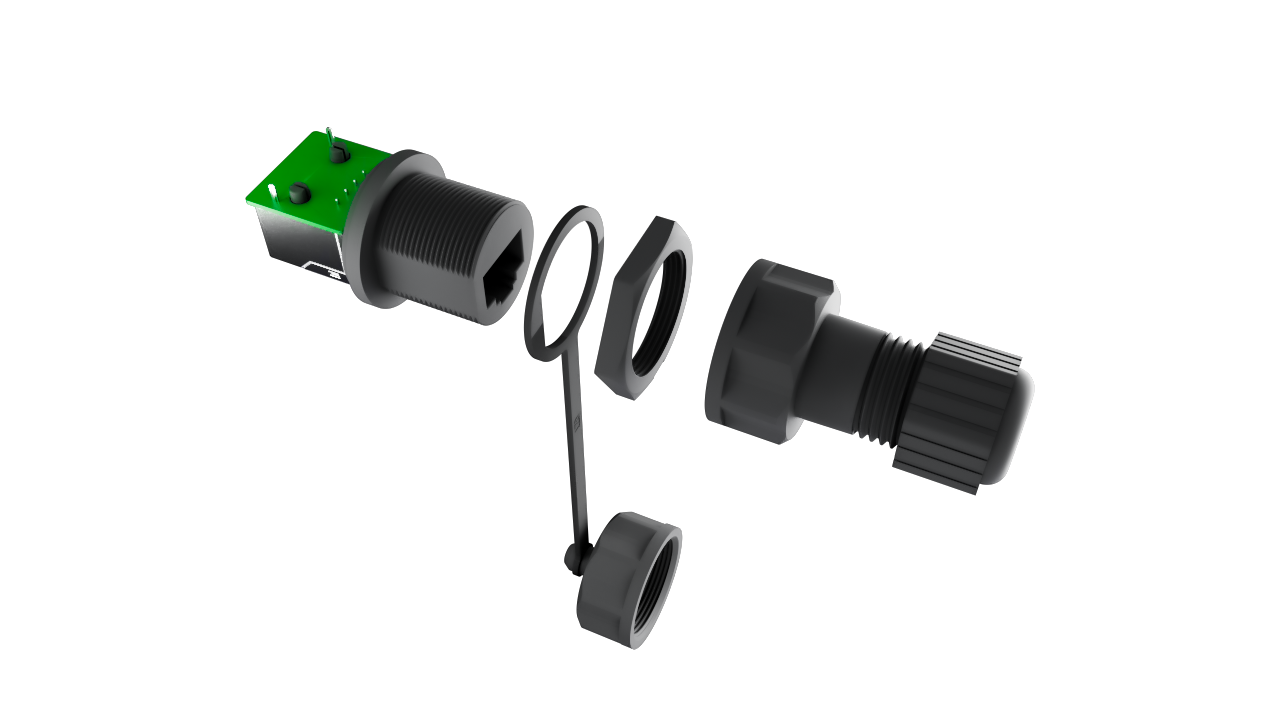 Full analysis of self-locking RJ45 connector