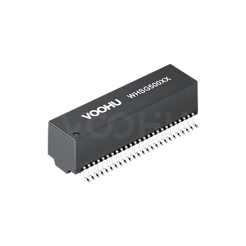 WHSG50001-2 G 100/1000Base-T Dual Port 50PIN Ethernet Transformer