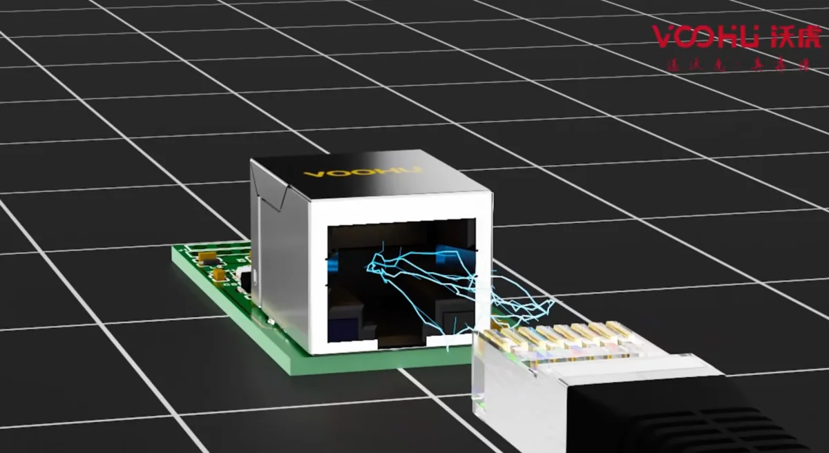 RJ45 network interface: VOOHU SYT21Q181DN2A2DDZC359 replaces WURTH ELEKTRONIK: S17100092
