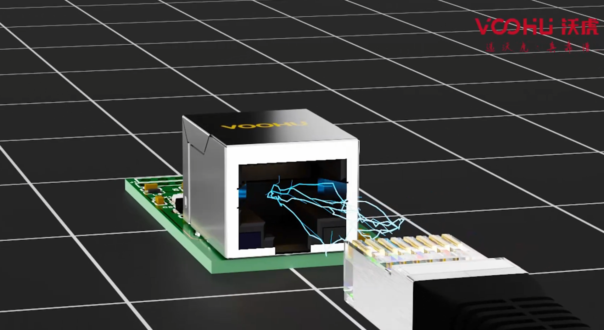 RJ45 network port integrated network transformer: VOOHU SYT511Q293AC1A8D057 replaces HanRun HR871190A comparison report