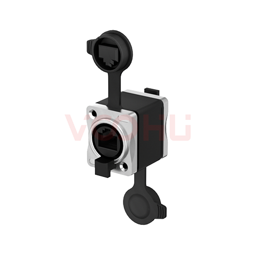 RJ45 Straight Throughcoupler Connector