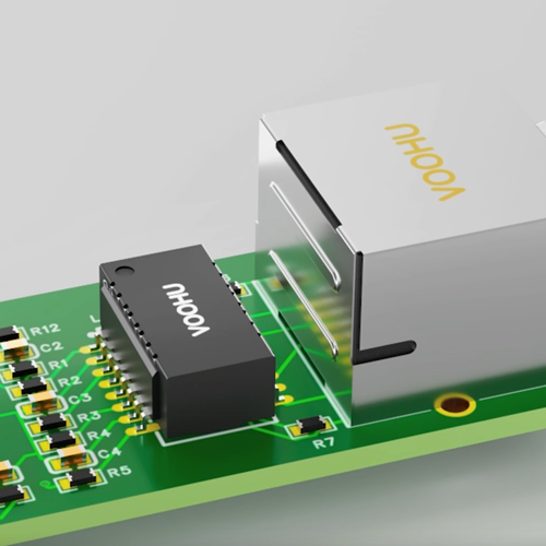 VOOHU Gigabit Network Transformer Packaging Migration: DIP to SMD, Pin Mapping and Mass Production Verification