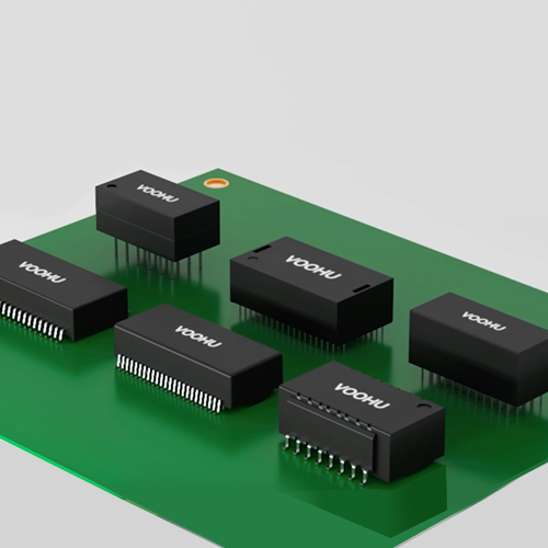 VOOHU gigabit network transformer test and acceptance: VNA fixture, return loss and common mode suppression verification